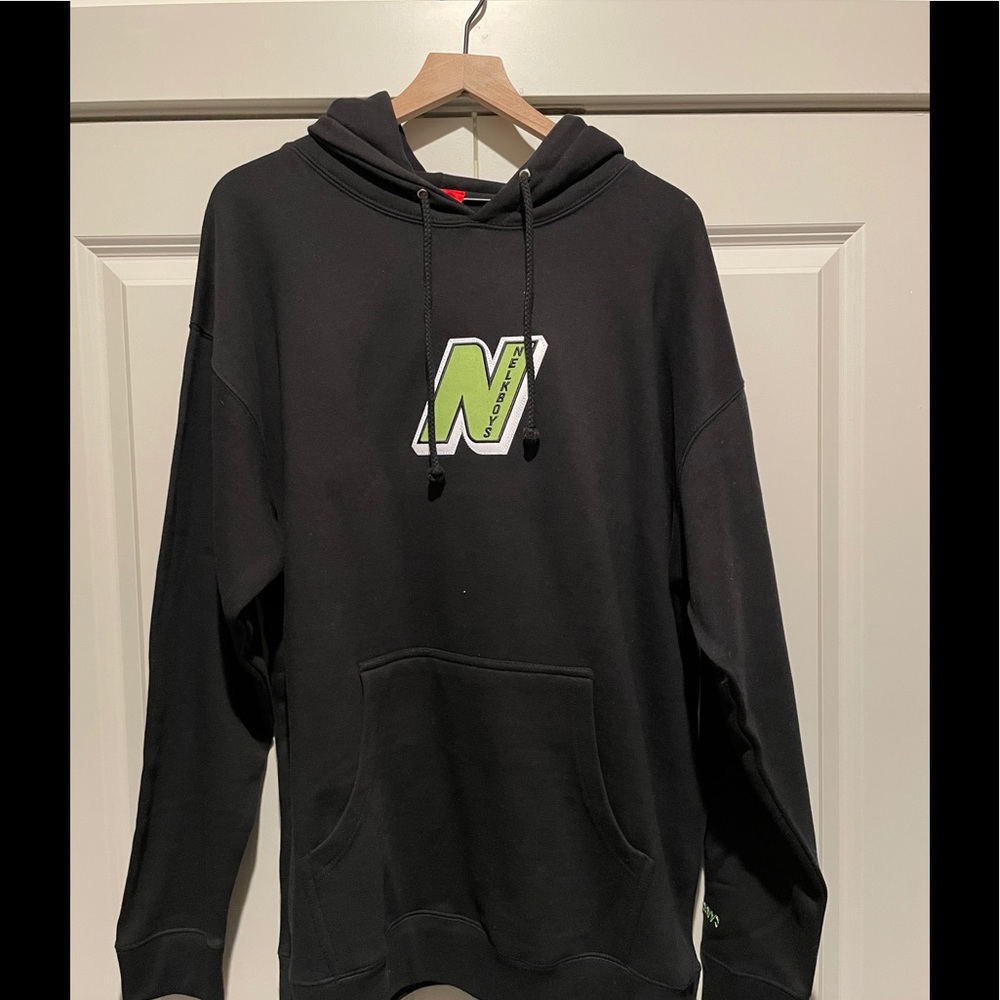Nelk boys patch hoodie